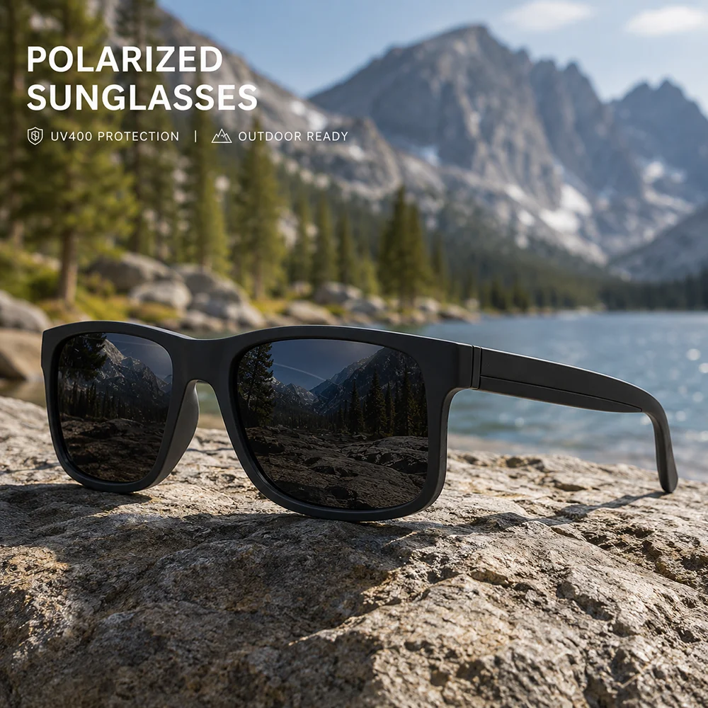 Fishing Sunglasses Polarized - Kacamata Hitam Polarized Pria dan Wanita,