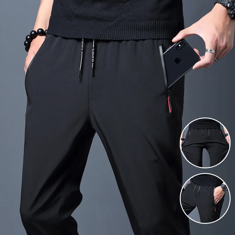 Fishing Pants Waterproof - Celana Kasual Pria Celana Jogger Pinggang