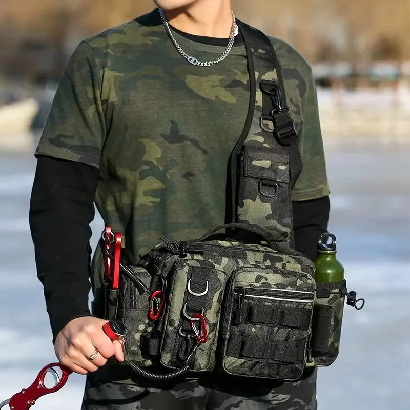 Fishing Belt - Tas Selempang Pinggang Taktis Outdoor untuk