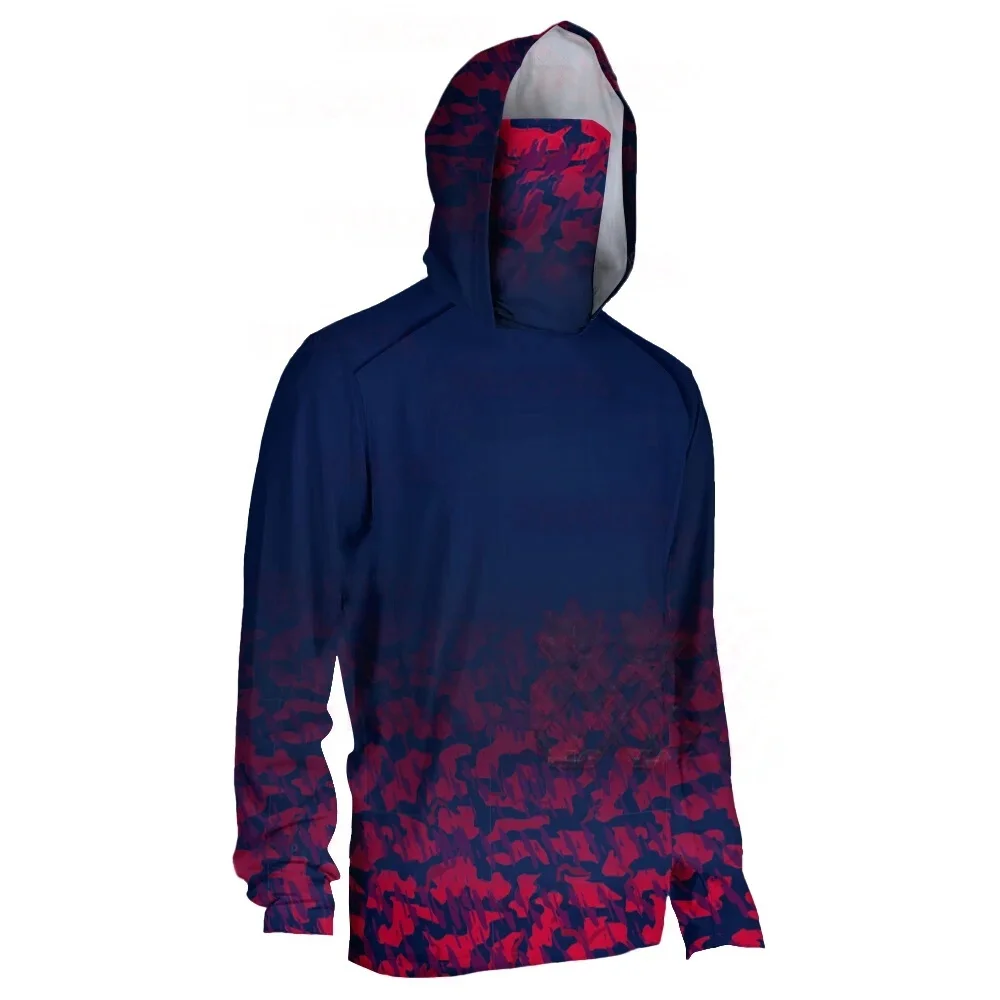 Kaos Pancing Hoodie Pakaian Pa - Fishing Shirt Uv Protection ulasan dan harga