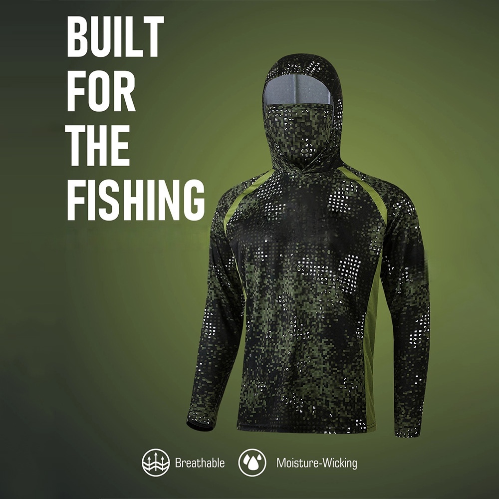 Pakaian Memancing MALFC untuk  - Fishing Shirt Uv Protection ulasan dan harga