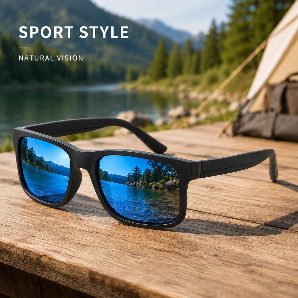 Kacamata Hitam Polarized Pria  - Fishing Sunglasses Polarized ulasan dan harga