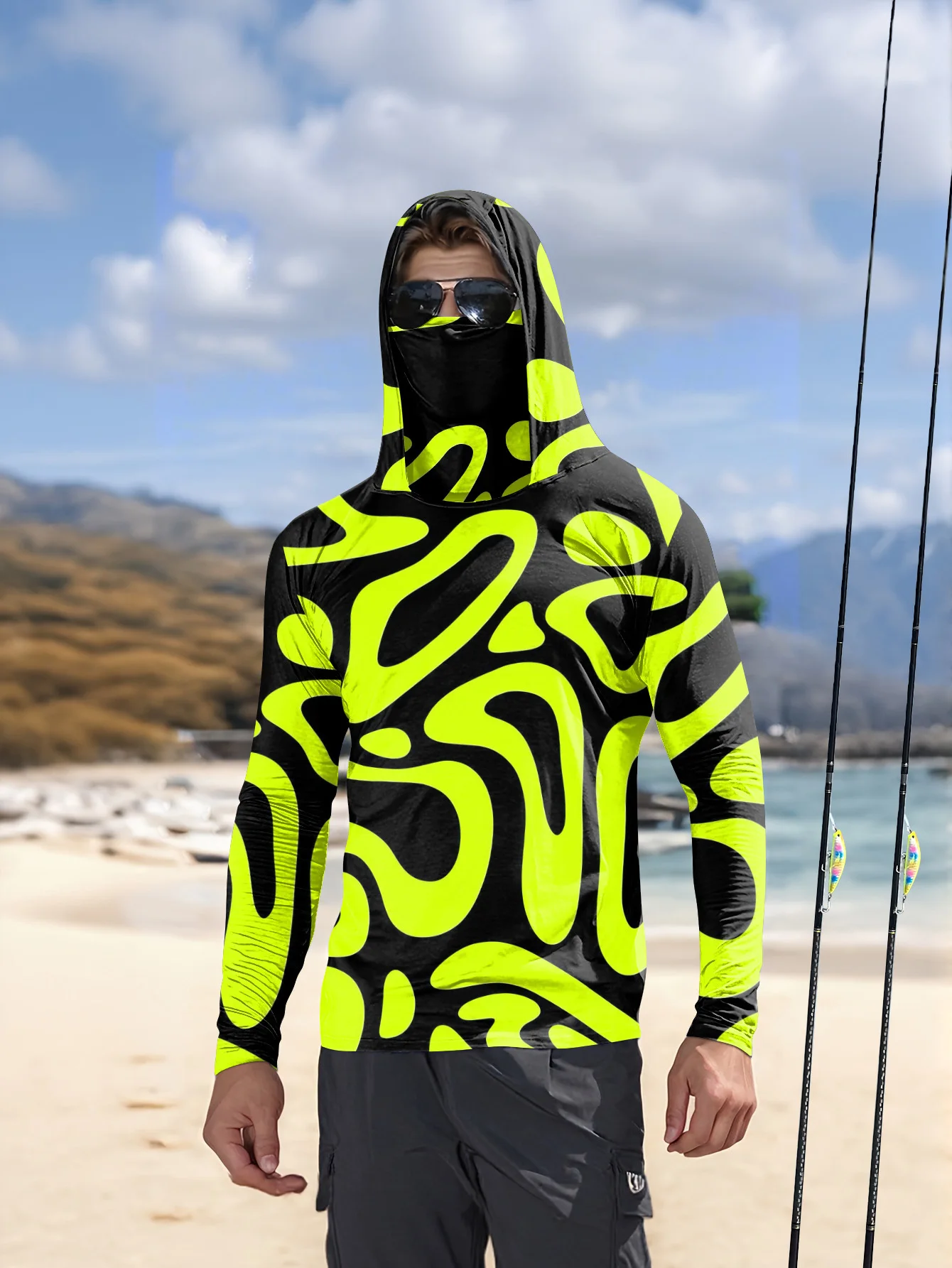 Kemeja Pancing Lengan Panjang  - Fishing Shirt Uv Protection ulasan dan harga